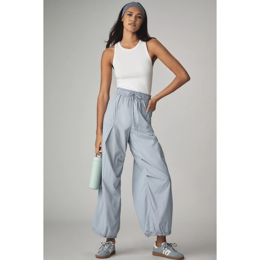 Daily Practice x Anthropologie Messa Cargo Jumpsuit Gorpcore In Periwinkle Sz L